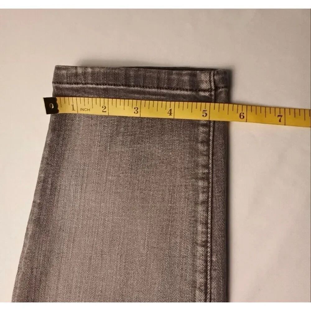 NYDJ Jeans Size 4 Super Skinny Mid Rise Gray Color Classic Stretch Casual - Picture 10 of 10